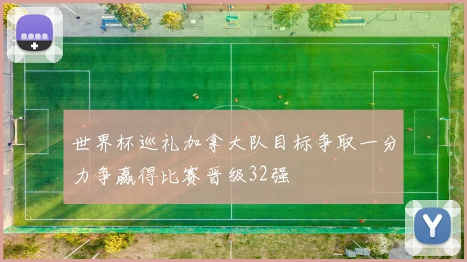 世界杯巡礼加拿大队目标争取一分力争赢得比赛晋级32强