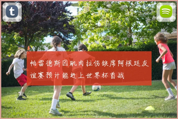 帕雷德斯因肌肉拉伤缺席阿根廷友谊赛预计能赶上世界杯首战